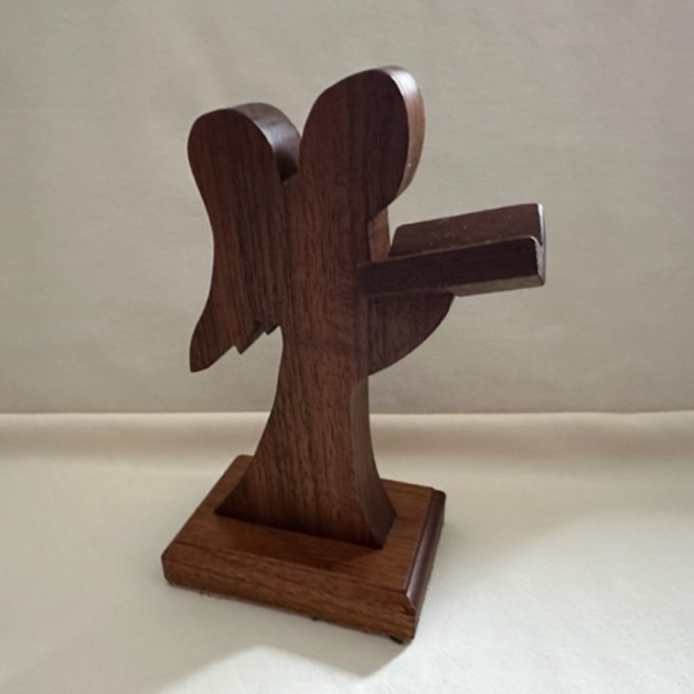 Vintage Wood Angel